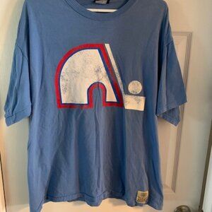 QUEBEC NORDIQUES MENS HOCKEY TSHIRT